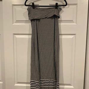 Striped Maxi Skirt